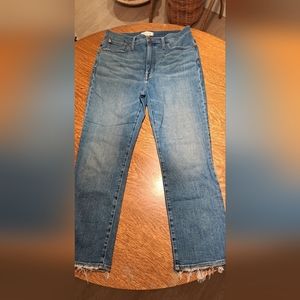 Madewell boot cut jeans $25 FIRM